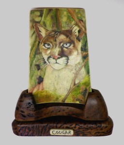 Cougar Scrimshaw
