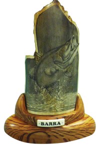 Barra Leaping Barramundi Scrimshaw