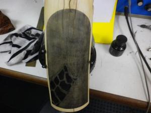 Giraffe Scrimshaw: Step 9