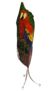 Finished Parrot Scrimshaw