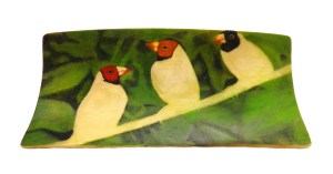 Finches Scrimshaw Heads Added