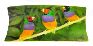 Finches Scrimshaw With Bodies Finished