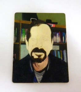 Andrew Perkins Scrimshaw Neck and Background Finished