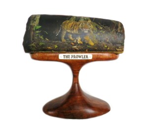 Finished Scrimshaw With Stand