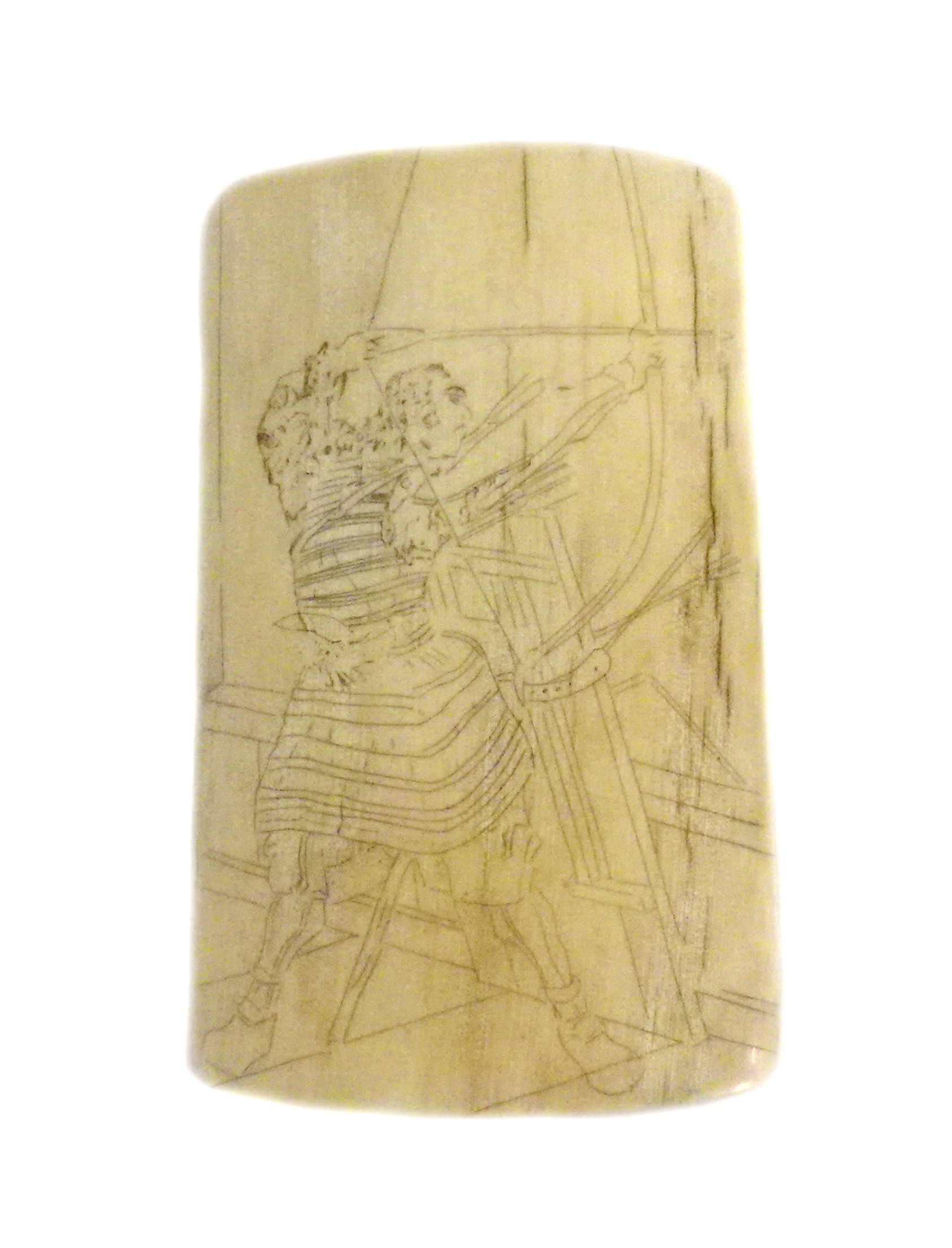 Black Outline Etched