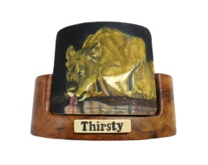 Thirsty Liones Scrimshaw Finished