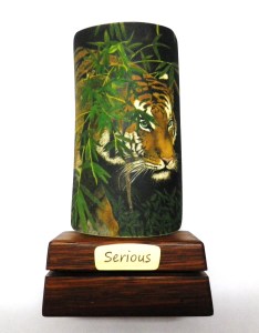 Serious Tiger Scrimshaw Finished
