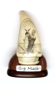 Big Mack Finished Scrimshaw 