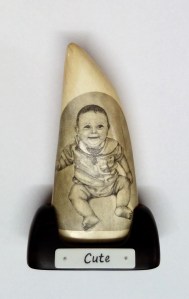 Cute Finished Scrimshaw