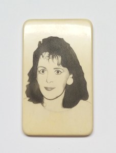 Sweet Collie Scrimshaw