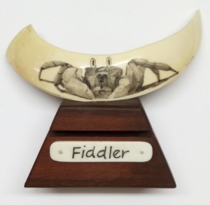 Fiddler Finished Scrimshaw