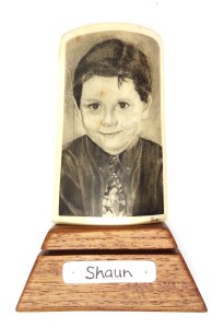 Shaun Finished Scrimshaw